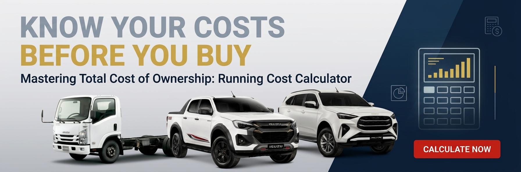 Know your costs before you buy — total cost of ownership